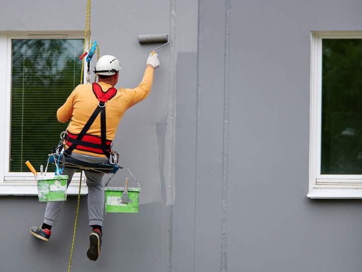 Travaux de peinture soignés